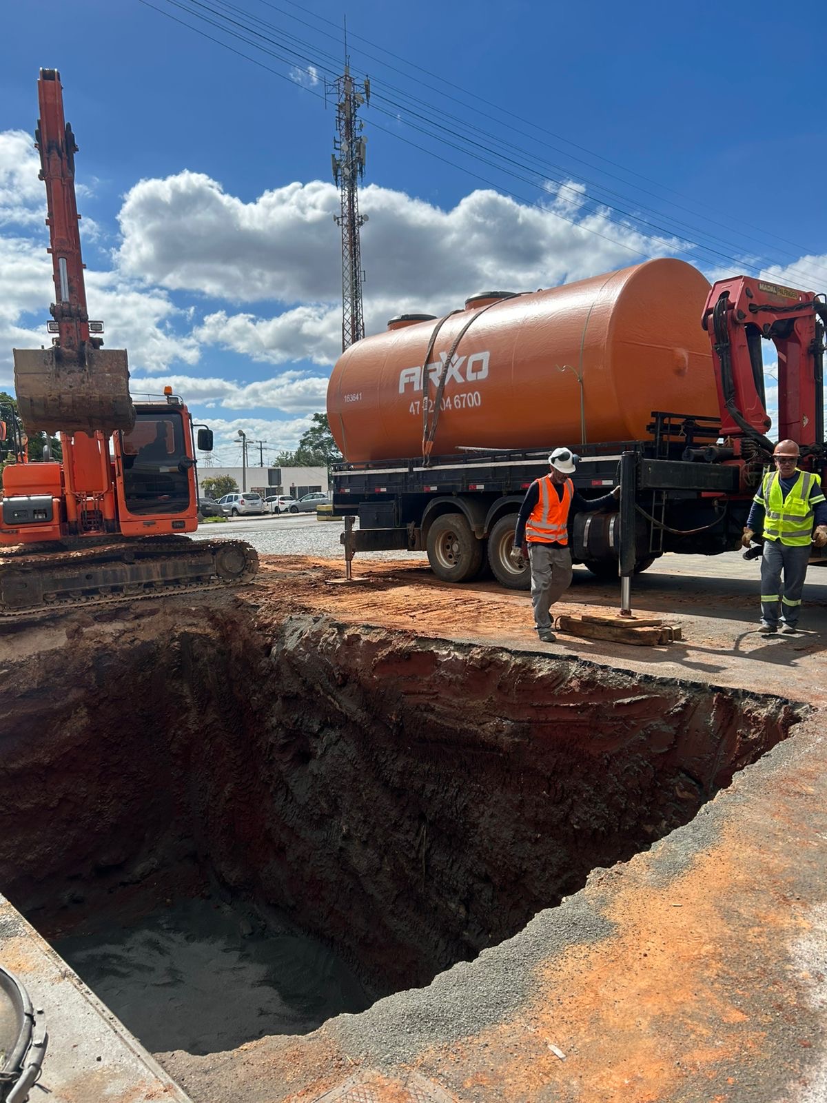 Infraestrutura e Escavação